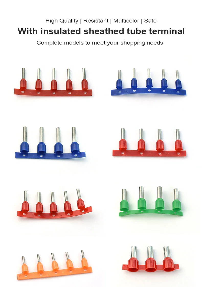 黄铜 尼龙 绝缘护套 公母端子 卷旗套管 端子， 套管端子， 绝缘端子